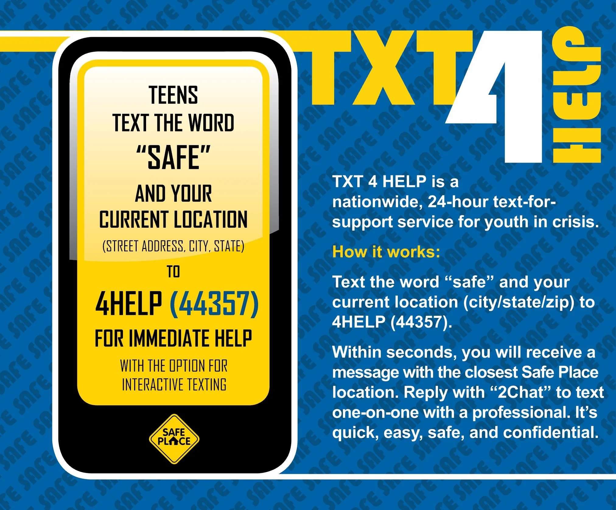 Safe Place — TeenLink Hawaii
